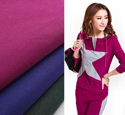 新款加厚衛(wèi)衣針織運動服裝面料 32支針織滌棉T恤全方位解析