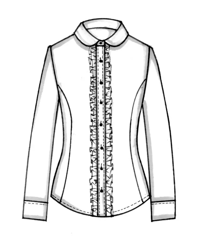 手繪服裝平面款式圖1:1對照 從零開始到精準(zhǔn)呈現(xiàn)（含繪制教程）